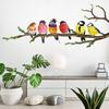 Birds on The Tree Branch Wall Sticker Removable Peel And Stick Wall Decal
