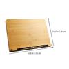 Adjustable Book Stand Wooden Folding Desktop Reading Rack for Home Use