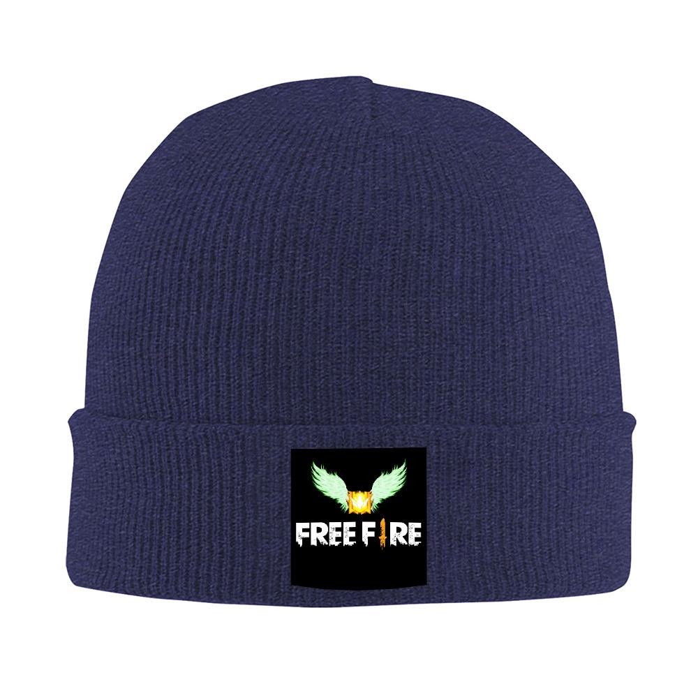 

pc Free Fire Game Lover Beanie Hats Bonnet Hats Unisex Women Cute Hippie Knit Hat Spring Design Head Wrap Caps