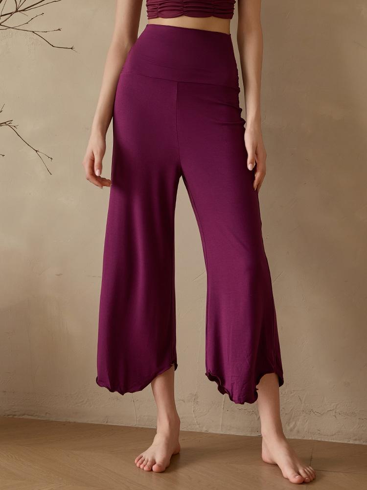 Air Loose Yoga Pants - Spring/Summer Wide Leg Style for Meditation & Pilates.