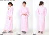 Yoneshichi Rosa Musselin Größe Ideal für und als Nachtwäsche für Geeignet für Ryokan und Pflege Japanische Nachtwäsche, Klein, Damen,