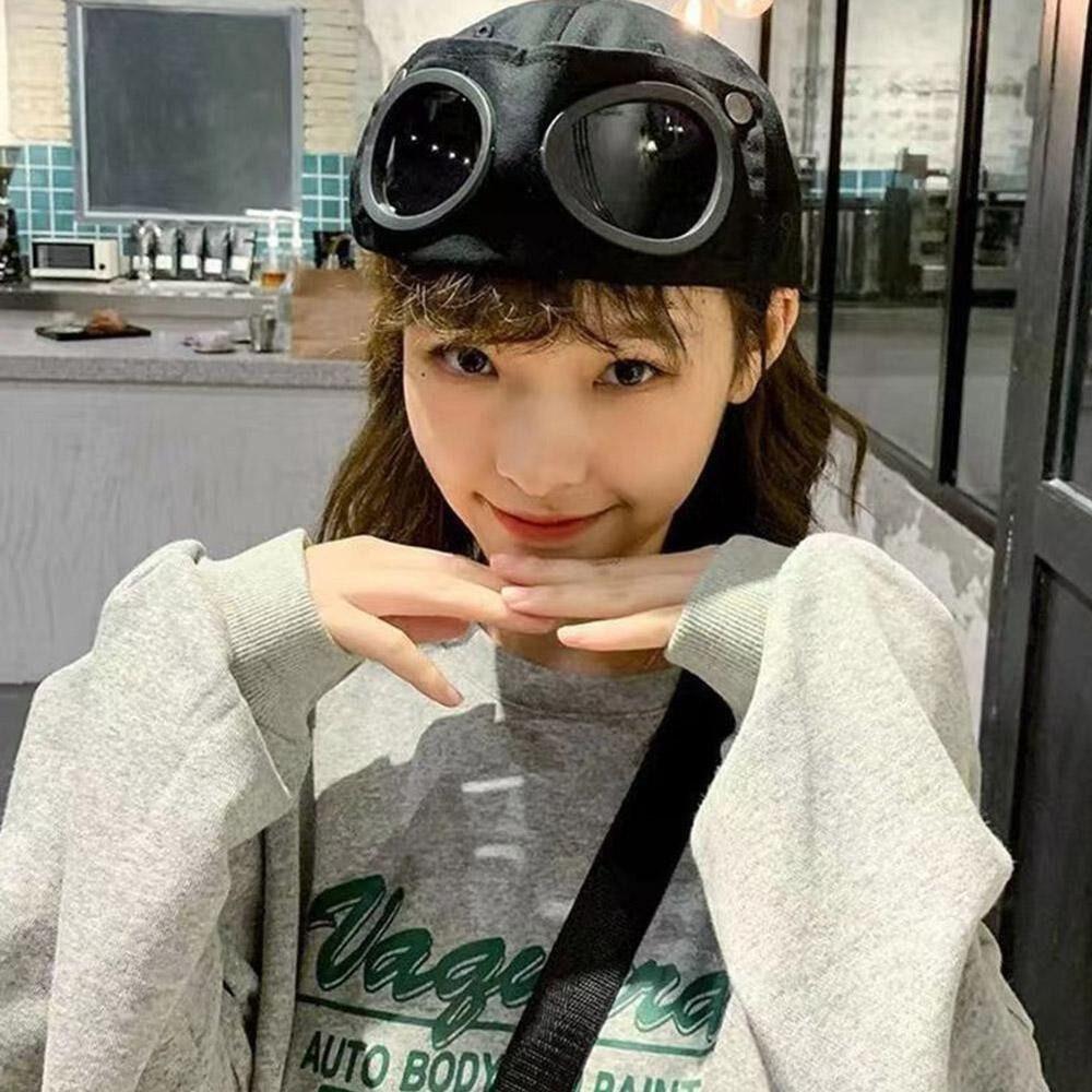 With Sunglasses Design Baseball Caps Adjustable Snapback Caps Hip Hop Golf Dad Hat Men Women