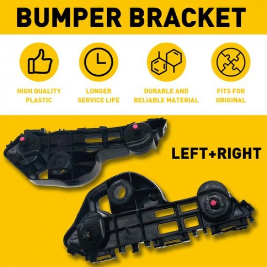 Front Bumper Bracket Retainer Left+Right Side Fit For 2018- Toyota Camry EXV