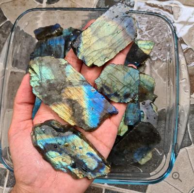 Natural Multi Flashy Labradorite Slab Raw, Healing Gemstone Lot, Labradorite Gemstone Slab.