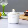 Jingdezhen Keramik Schmortopf mit Untersetzer