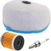Road Passion Air Filter & Oil Filters & Spark Plugs Tune Up Kits Compatible with Yamaha YZ250F YZ450F WR250 WR450F YFZ450