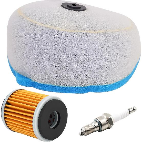 Road Passion Air Filter & Oil Filters & Spark Plugs Tune Up Kits Compatible with Yamaha YZ250F YZ450F WR250 WR450F YFZ450
