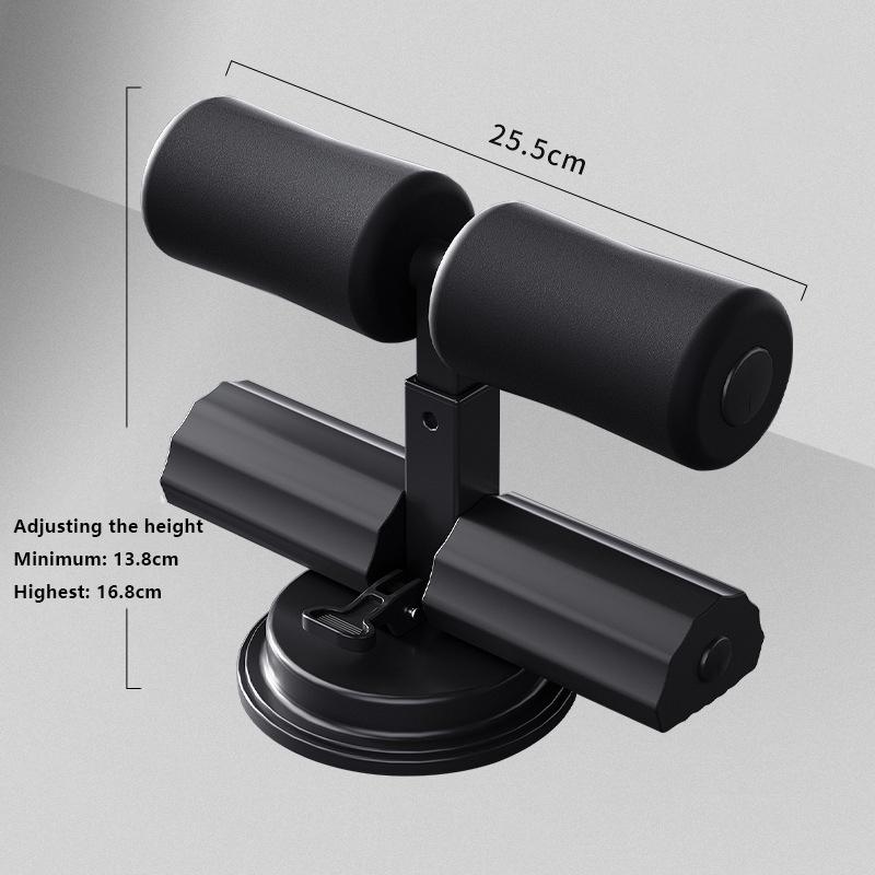 

1Pc Portable Sit Up Assistant With Tension Rope Fitness Equipment Support Core Fitness Situp Home Gym Yoga Practice Gear чёрный