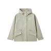 Jackets Women's Light Green Hooded Moderate Other AWJ51365-OVN