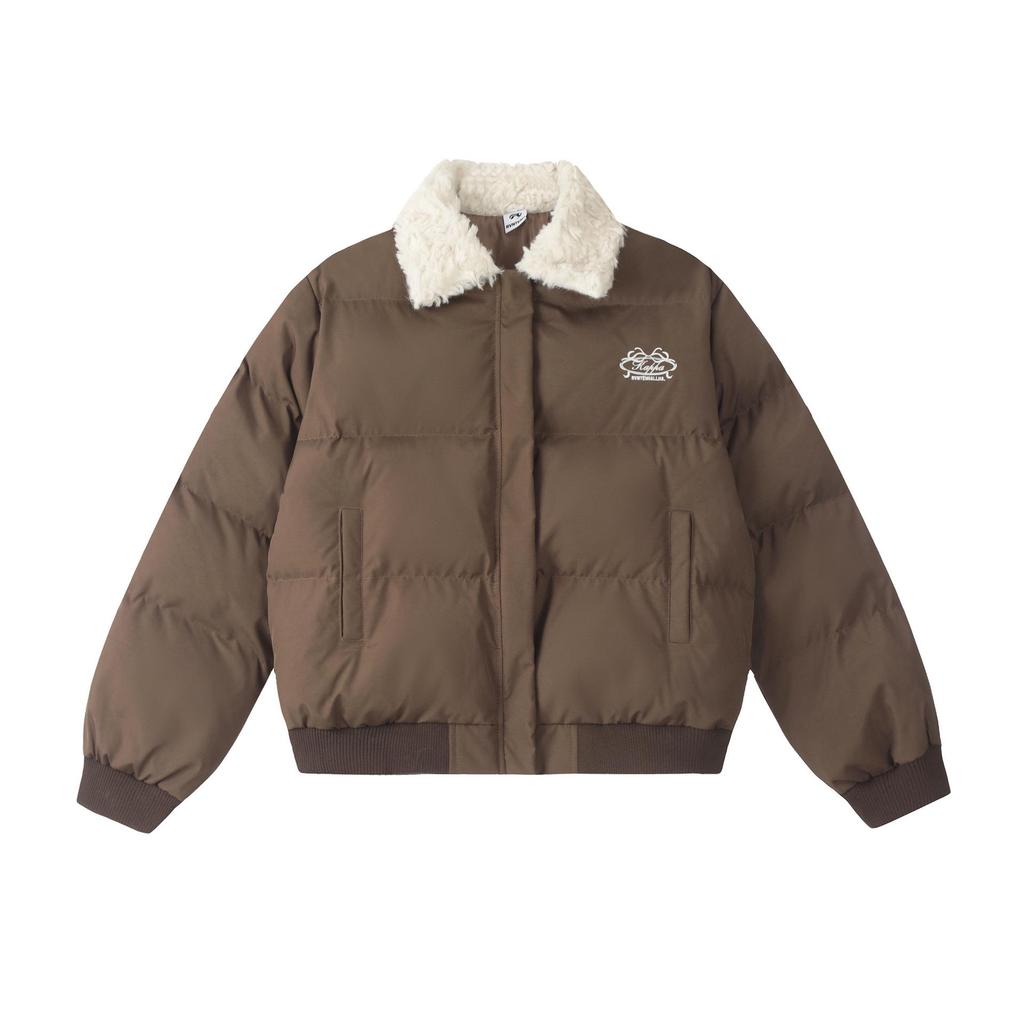 2025 American-Style Cotton Jacket with Lamb Wool Lapel – Thick, Warm, and Hot-Selling Winter Coat