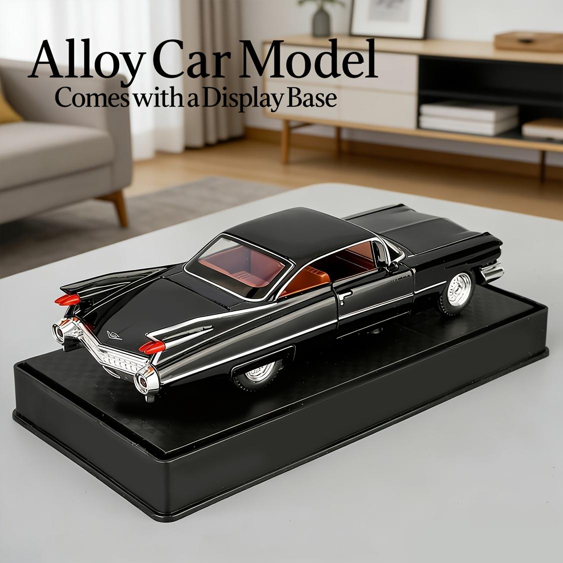 1:32 Scale 1959 Series 62 Die-Cast Alloy Model Collectible Display-Grade Static Toy Openable Doors Highly Detailed Desktop Decoration Gift чёрный