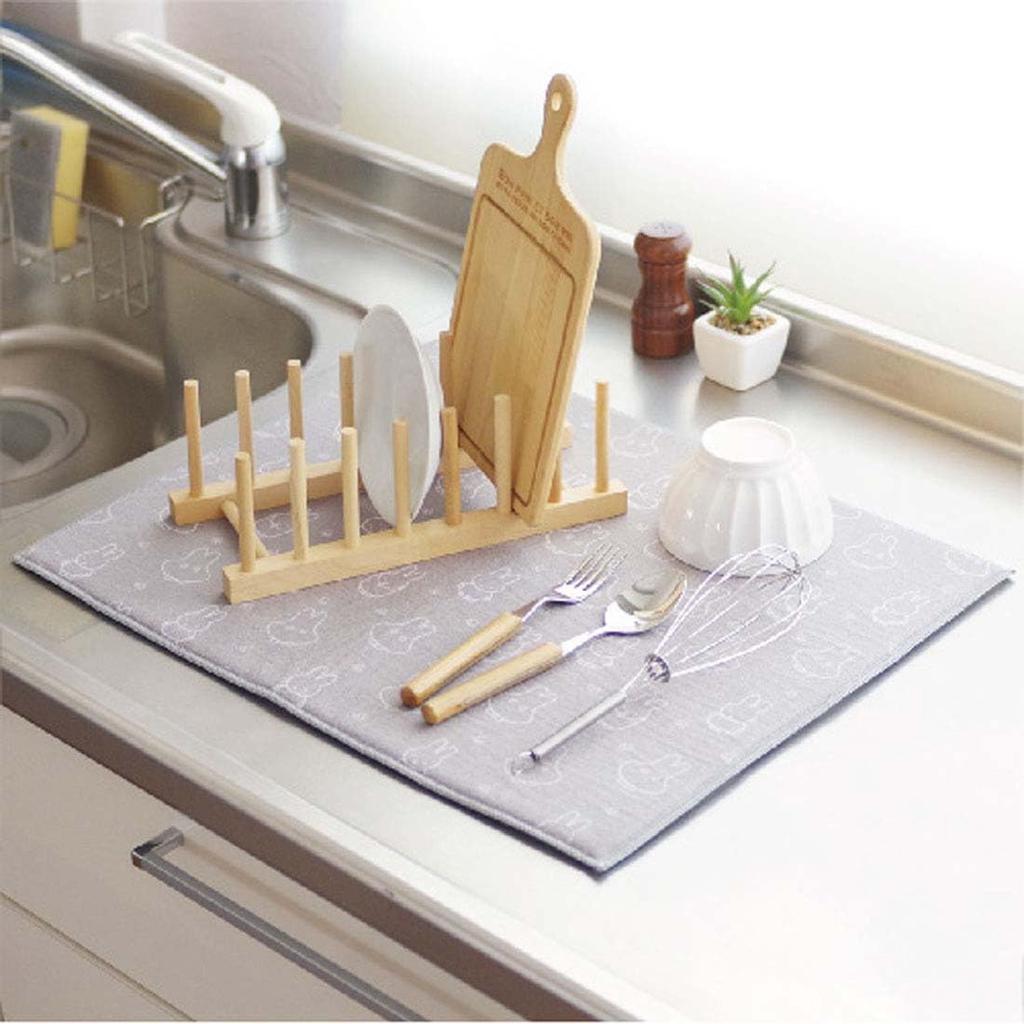 Okato Miffy Absorbent Draining Ghost 40 X 50 Cm Mat, Play,