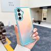 KEYSION Fashion Laser Gradient Colorful Phone Case for Samsung A54 5G A34 A24 A14 TPU+PC Shockproof Back Cover for Galaxy A04S