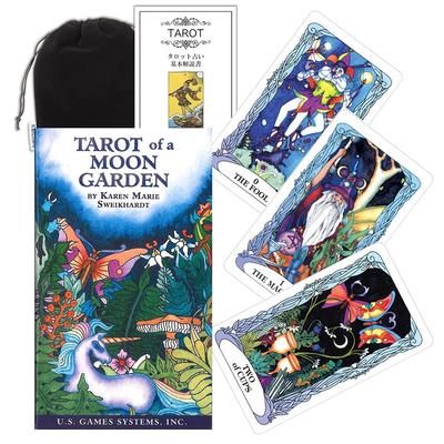 Kancharo Tarot Card Set of a Moon Includes Japanese Tarot Card Instructions Pouch 78-Card [Tarot Garden] & (Authentic)