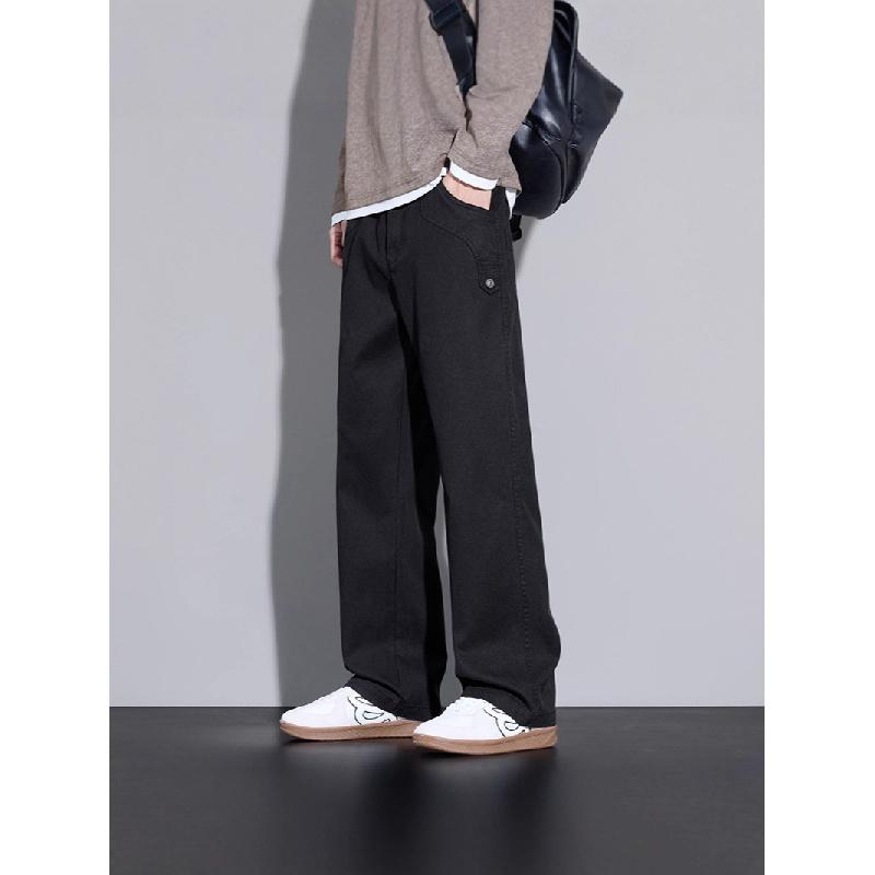Tencel Drapey Casual Pants for Men, Summer Loose Straight Workwear Pants, 2026 New Sports Pants