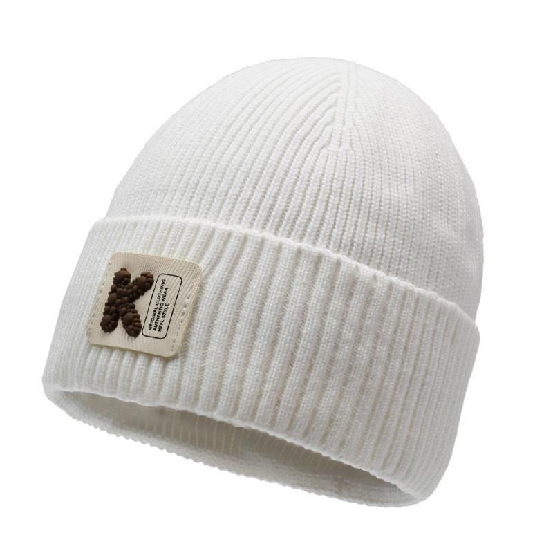 Stylish Womens Knitted Beanie Hat For Fall And Winter With Cozy Ear Protection And Trendy Letters