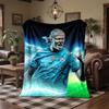 Erling Haaland Print Flannel Blanket Soft Warm Sofa Bed Throw Blanket For Home Office Bedroom