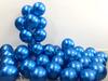 100Szt Balony Metaliczne  Lateksowe Niebieskie Duże  30Cm Chrom Urodziny