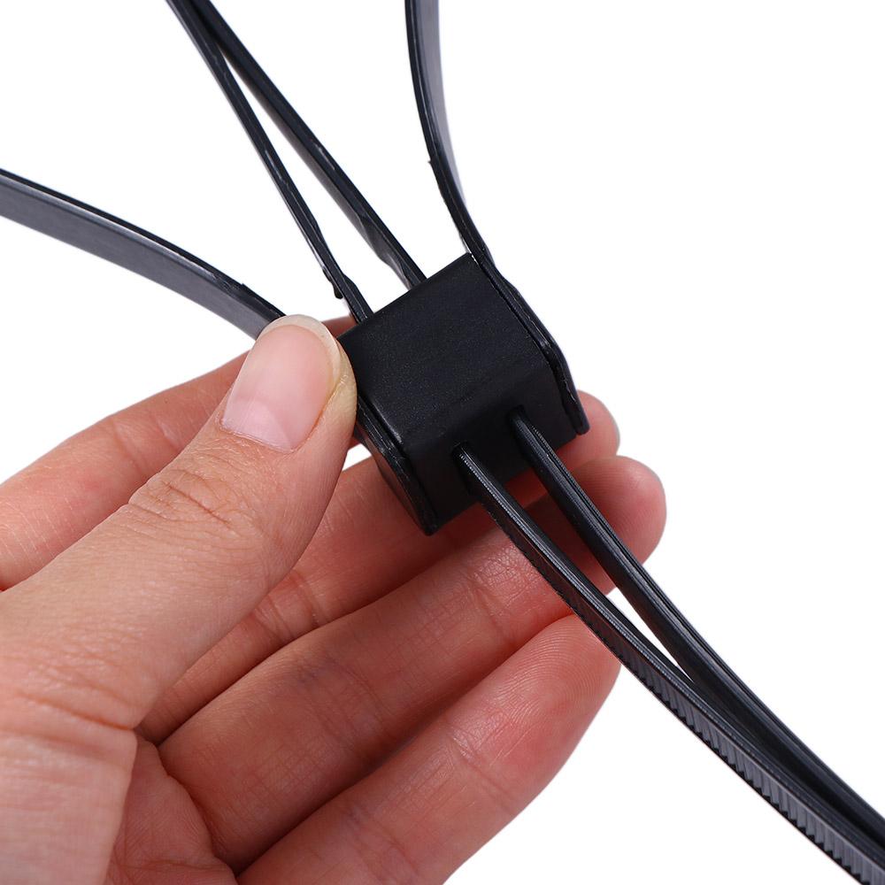 Outdoor Tools Disposable Cable Tie Strap Plastic Cable Tie Cable Tie Decorative Belt Sport Gear