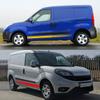 2 autocollants de voiture pour Fiat Doblo Cargo Panorama Vauxhall Opel Combo Van aménagé Graphiques Autocollants Vinyle Tuning Accessoires Auto