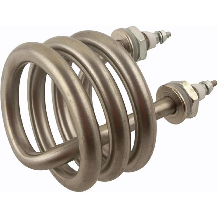

Spiral Stainless Steel Immersion Heater Iron Head Distilled Water Heating Element 220V 380V Joyous (Color : 3000W, Size : 110V)