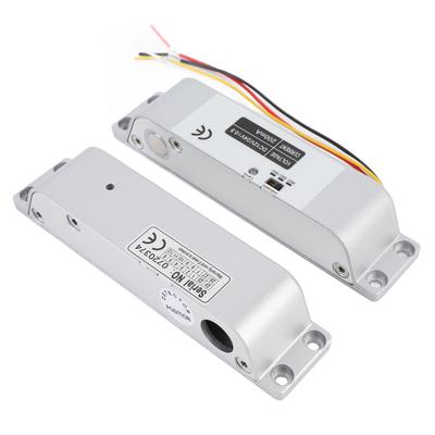 Serratura Elettrica a Catenaccio Verticale DC12 24V Modalità NC Fail Safe Serratura Elettrica da Infilare con Ritardo Temporizzato per Porte in Legno Metallo Tagliafuoco Montaggio Superficie