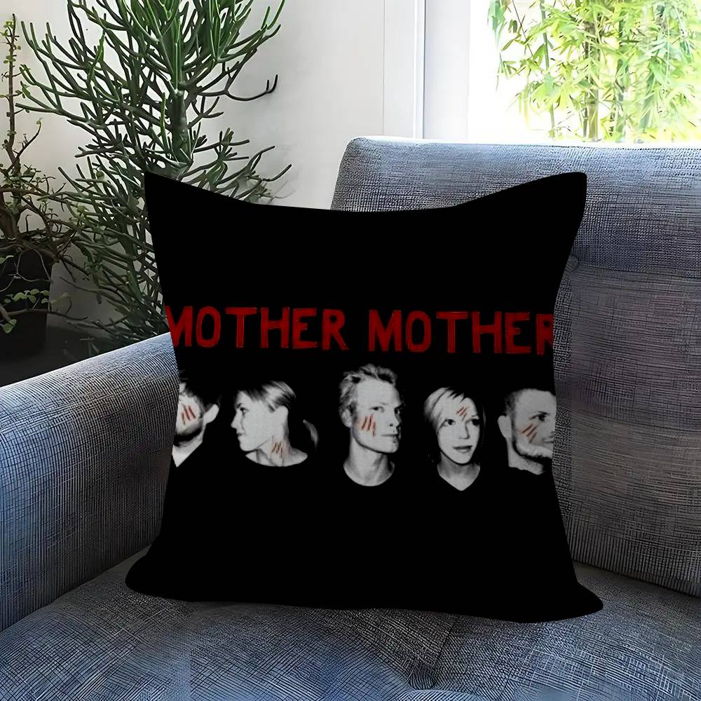 Popular Band Mother Mother Personalized Picture Text Home Decorative Pillows Household Gifts 45X45Cm
