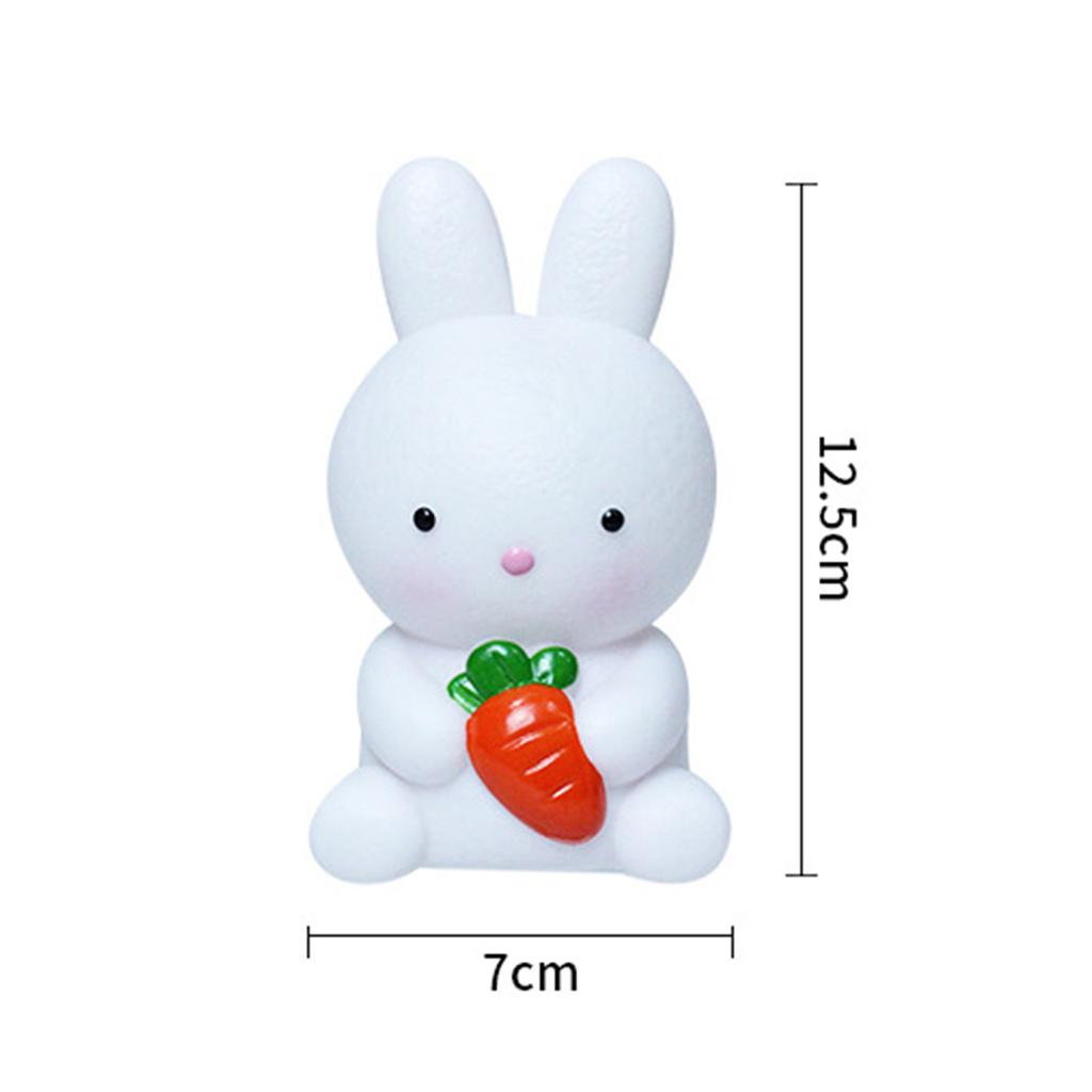 Cute Night Light Cartoon Bunny Desk Lamp Bedroom Bedside Lamp Baby Sleeping Lights Night Light Ornaments Toys Gift