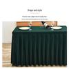 Fabric Event Table Cover with Skirt