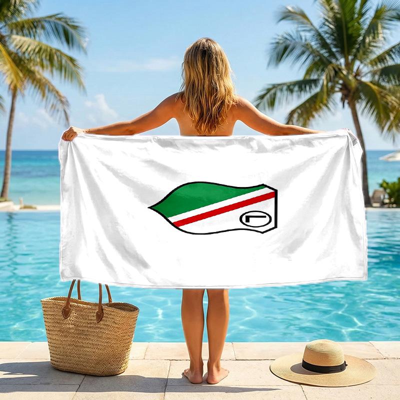Toalla de Playa Legia de Varsovia Suave Microfibra Toalla de Verano Secado Rápido Absorbente para Playa Piscina Viaje