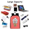 Backpack, with Multiple Organizational Compartments, Fits 15.6 Inch Notebook, for Travel, Teen, Business Work P1849