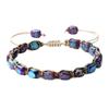 Natural Stone Bead Bracelet For Men And Women Retro Adjustable Bracelet