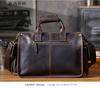 Men's Genuine Leather Crazy Horse Briefcase & Messenger Laptop Bag