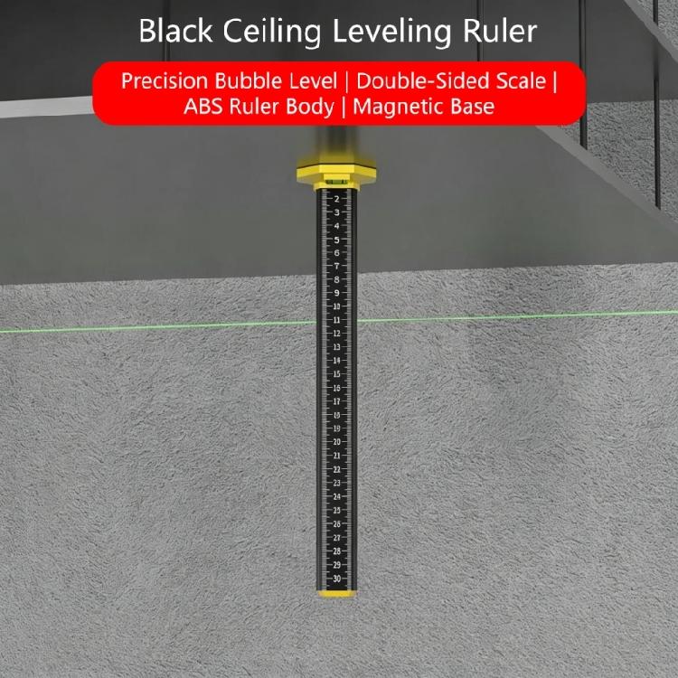 Tile Leveling Instrument With Nonslip Base Equal Height Ruler Ceiling and Floor Tile Ruler for Precise Tiling Work