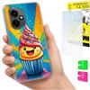 Etui Do Honor X7D / 400 Smart Obudowa Foto Case Plecki Cake + Szkło 9H