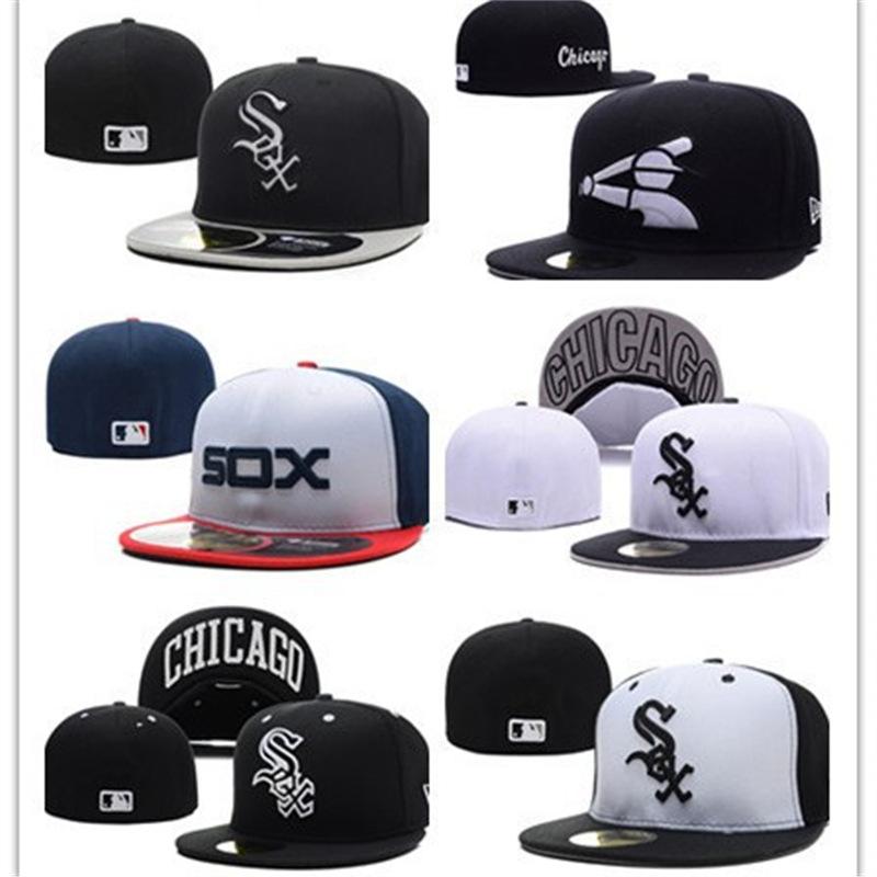 Chicago White Sox SX Full-face sun protection hat for couples, embroidered sun hat, fully enclosed