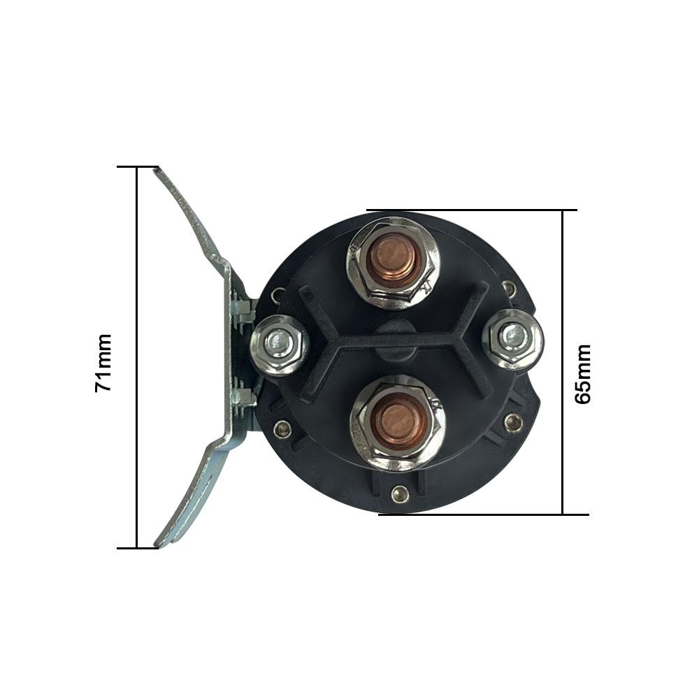 12V24V 200A Elektrisk stabler gaffeltruck bakplate oljepumpe startbryter relé plate oljepumpe start DC kontaktor