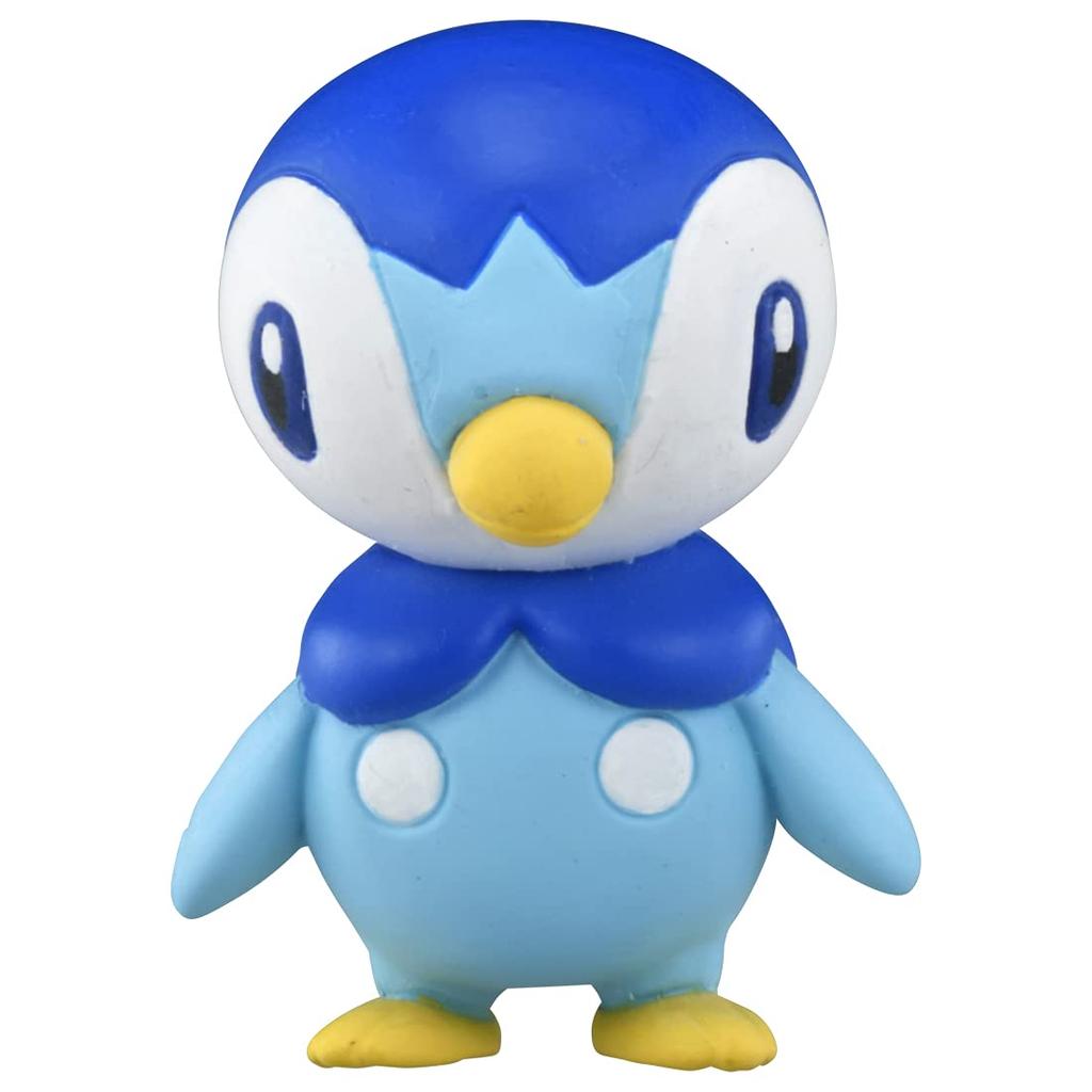 Takara Tomy Pokemon Moncolle Piplup Pokemon Toy for Ages 4 and Up MS-53