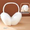 Cache-oreilles Hiver Femme Nouveau Chaud Couleur Unie Peluche Chaud Coupe-vent Sac d'oreille Anti-froid Velours Protège-oreilles Anti-gel