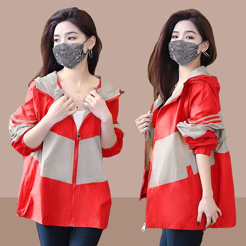 

WTEMPO Женская куртка с капюшоном, ветровка с длинным рукавом, повседневные пальто, женская куртка, свободная верхняя одежда, куртки-бомберы 2XL