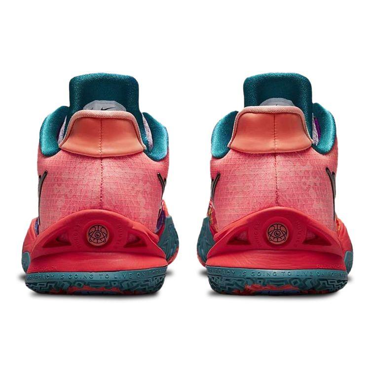 Nike Kyrie Low 4 EP 1 World 1 People Unisex Sneakers Orange Bright-Crimson Plum-Red CZ0105-600