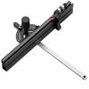Precision Miter Gauge, Standard Slot 19 X 9.5 Mm, Aluminum Alloy Table Saw Miter Gauge with 45.7 Cm Grating 15 Angle Stops Adjustable Spring Loaded