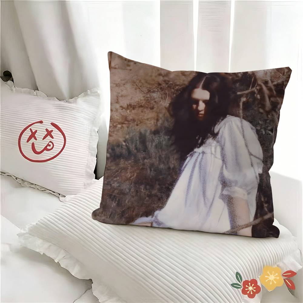 pc Ethel Cain Pillow Case Fashion Square Pillowcase Bedroom Sofa Room Ins Decoration Leisure