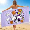 1Pc Snoopy'S Halloween Adventure Beach Towel Quick Dry Multiuse For Beach Pool Gym Yoga Home Travel Christmas Halloween Xmas Gift S1487