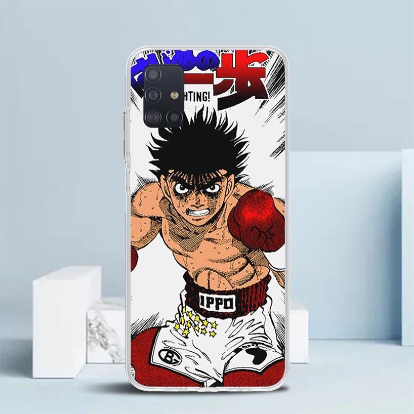 Hajime No Ippo Comics Soft Cover for Samsung Galaxy A12 A22 A32 A52 A72 A02S Phone Case Note 20 Ultra 10 S10 Plus A51 A71 A50S A