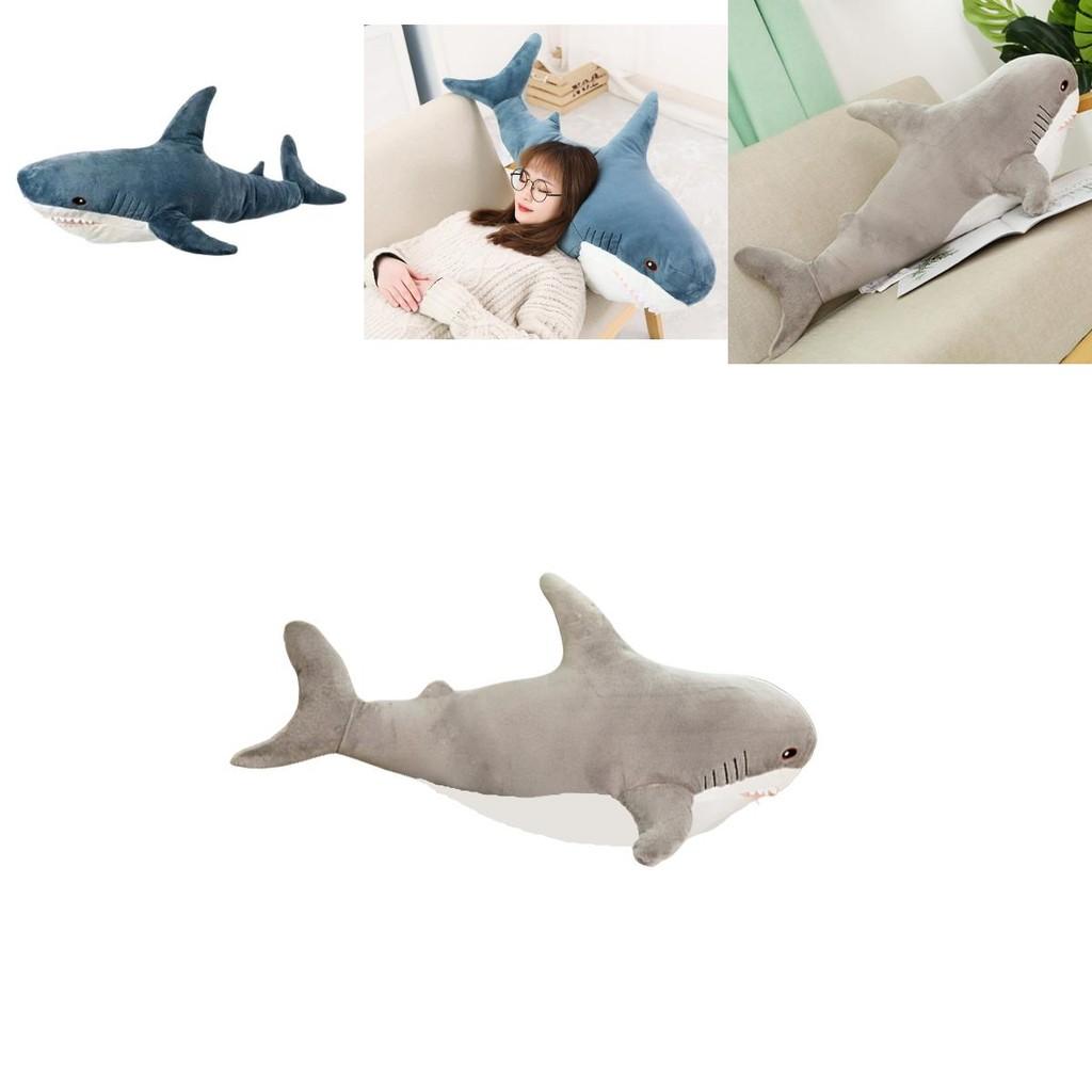 Realistic 3d Shark Stuffed Animal Toy Pillow For Decoration And Kids Gift