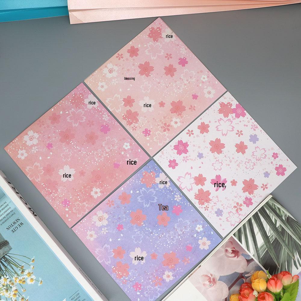 Cherry Blossom Origami Craft Paper Square Sheets