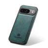 DG.MING For Google Pixel 9 Pro/Pixel 9 Case Anti-Drop Leather Coated PC+TPU Phone Back Cover