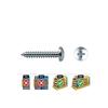 Vis Tete Cylindrique Philips Din 7981 3,5x9,5 Zinc Plat - GENERIQUE