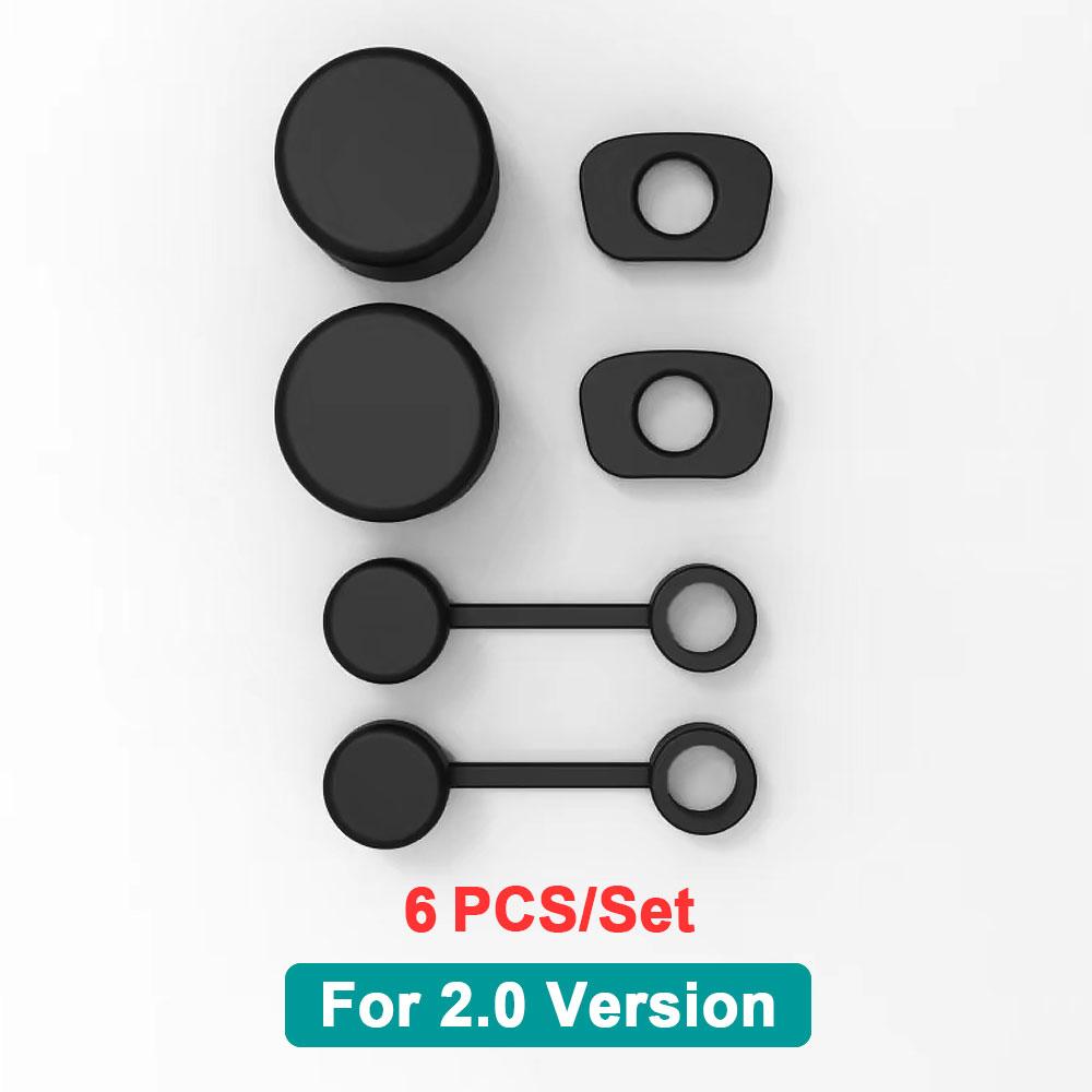 Silicone World 6PCS/Set Silicone Spill Proof Stopper For Stanley Cup 1.0 2.0 Tumbler 40oz/30oz Straw Cap LeakStopper Accessories